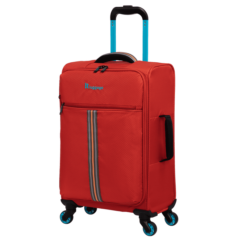 it luggage 22 GT Lite Ultra Lightweight Softside Carry on Luggage Pureed Pumpkin Walmart