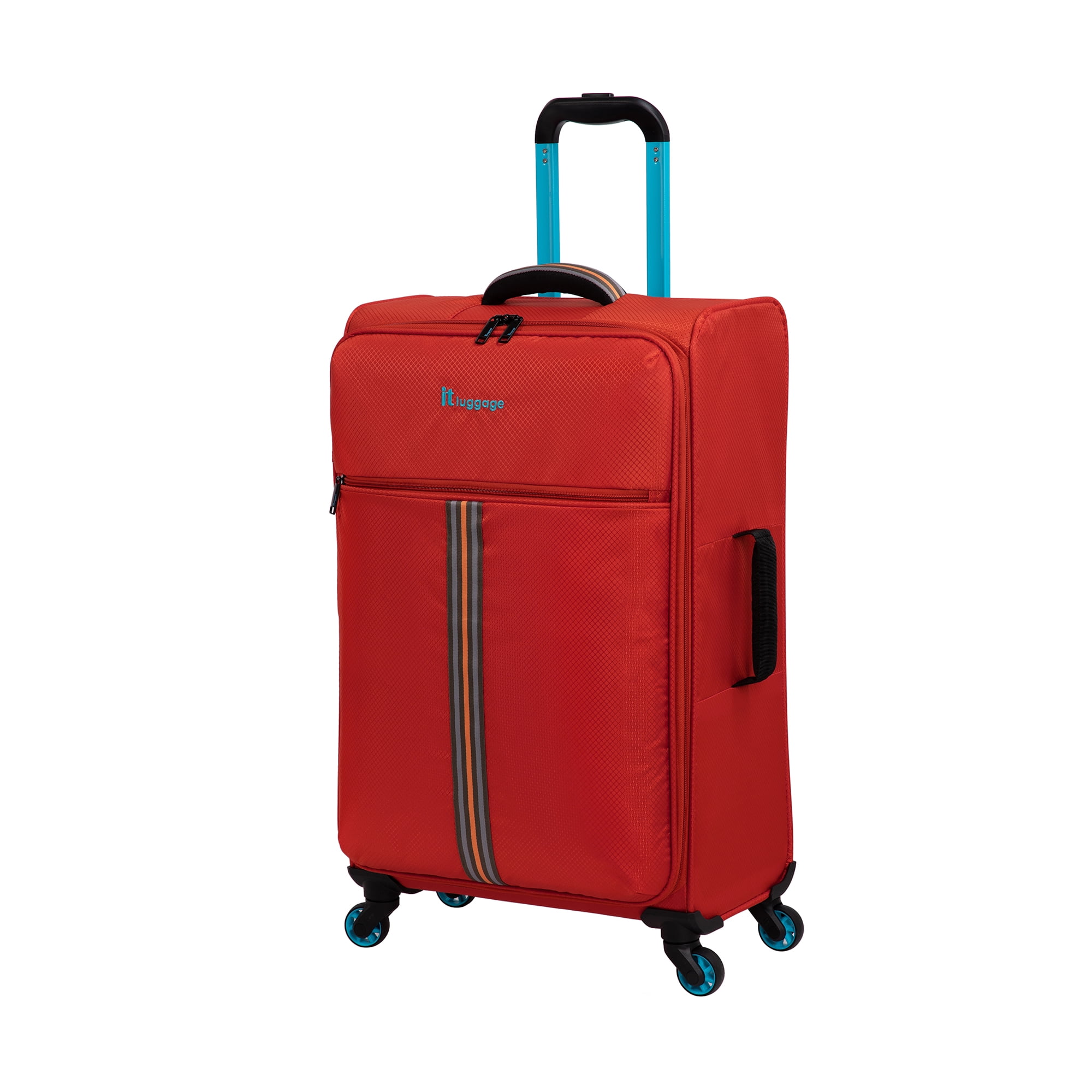 Black Luggage X 66cm 26 Suitcase Medium Lightweight Hard Shell 4