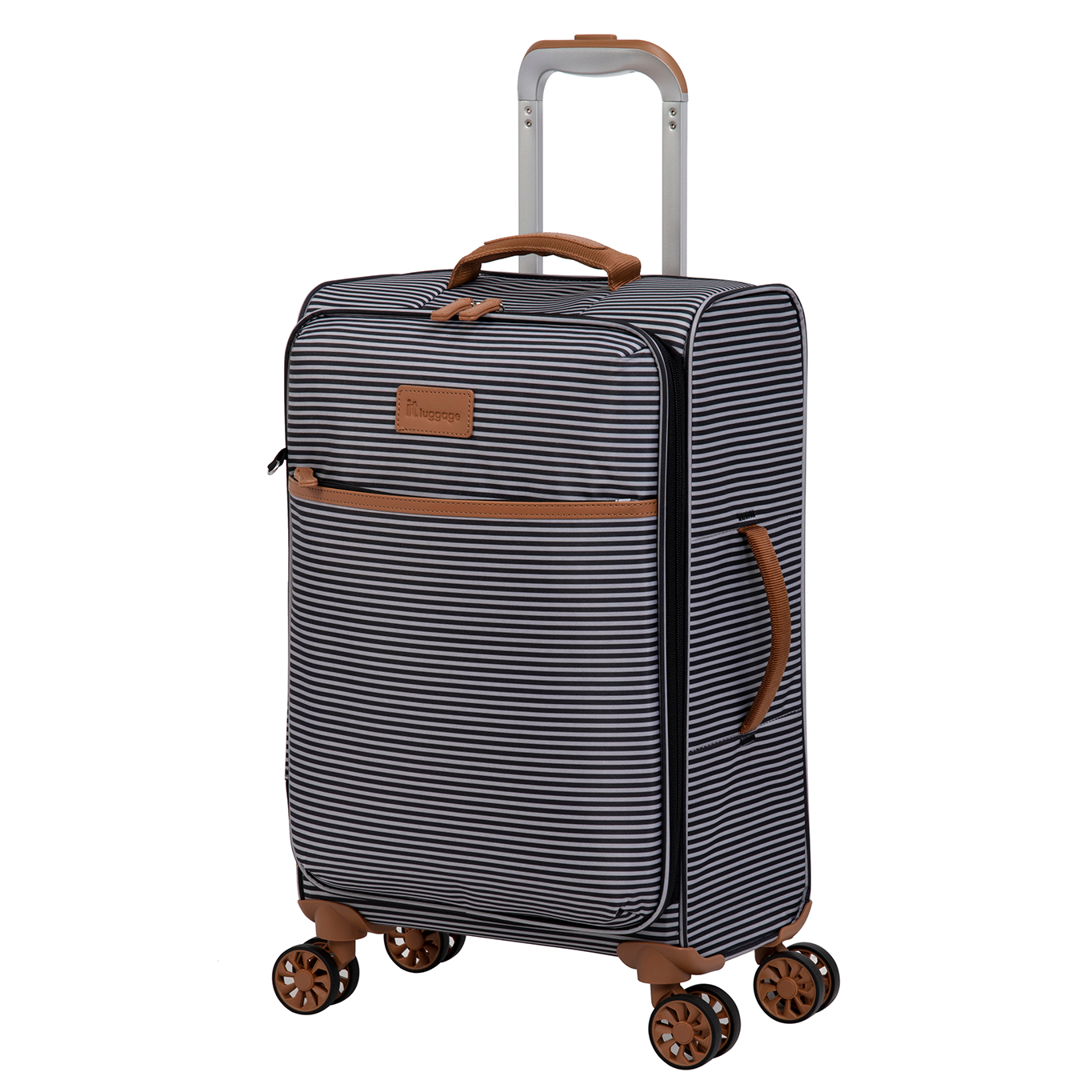 Protege Pilot Case 18" Softside Carryon Luggage, Black