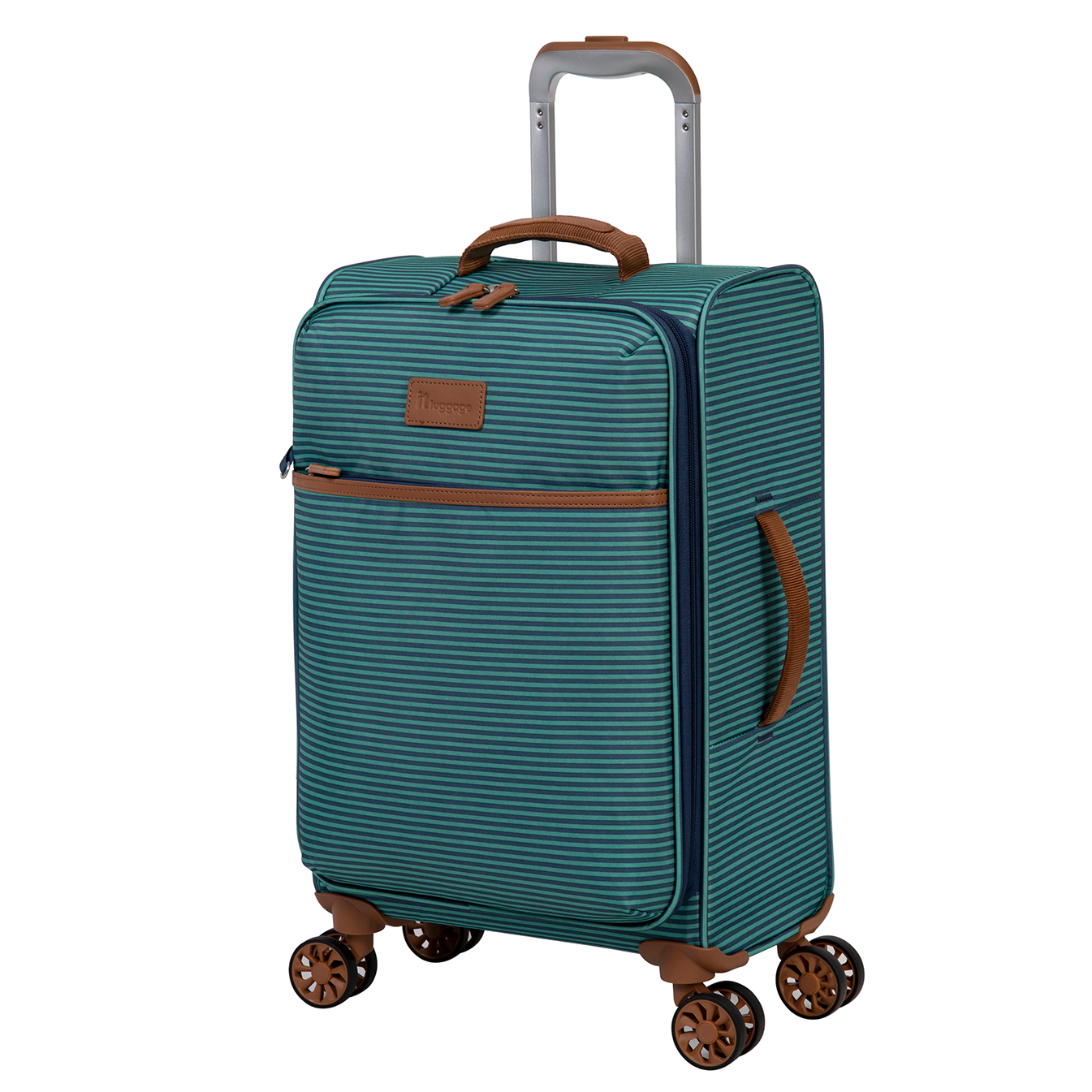 Elite Luggage Fullerton Hardside CarryOn Spinner Luggage, Navy