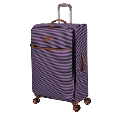 it luggage Beach Stripes 30" Softside Checked 8 Wheel Spinner, Pink