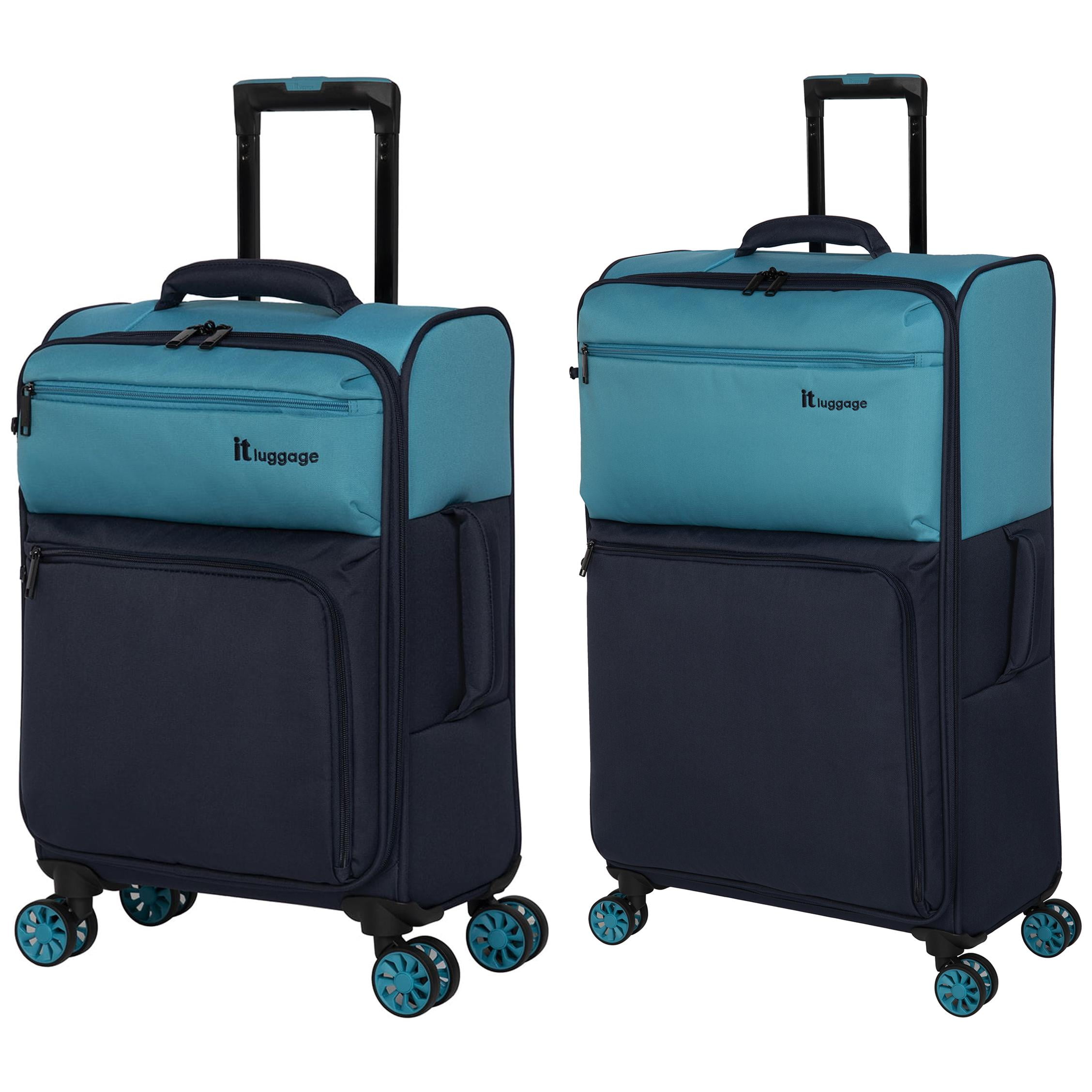 It Luggage Duo-Tone Softside Carry-On And Checked 2 Piece Luggage Set ...