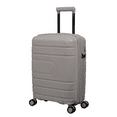 thumbnail image 1 of it luggage Eco-Tough 21" Hardside Carry-on 8 Wheel Expandable Spinner Luggage, Silver Lining, 1 of 7
