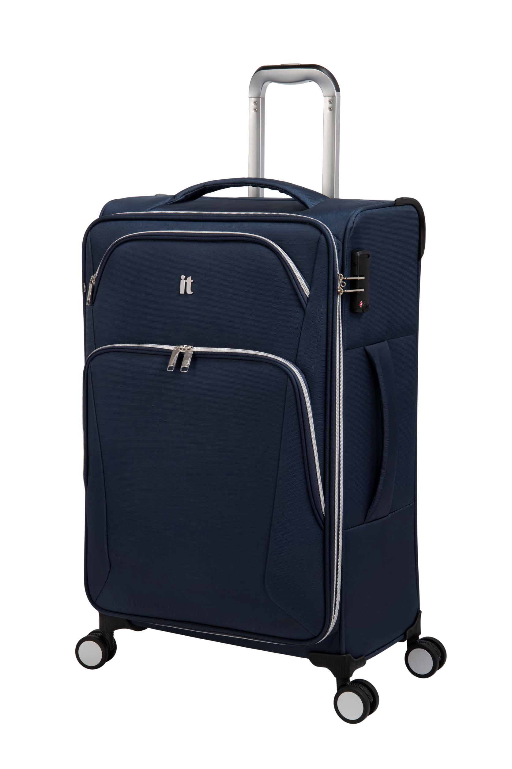 it luggage Expectant 28" Softside Checked 8 Wheel Expandable Spinner