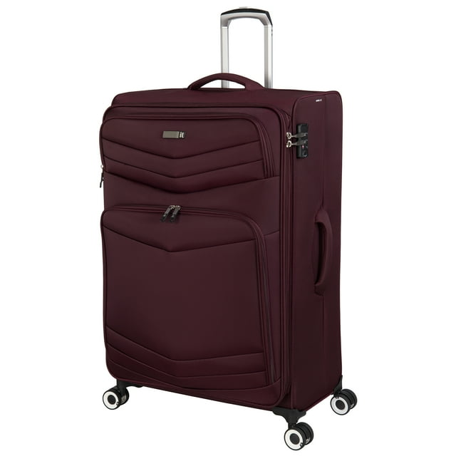 it luggage Intrepid 32" Softside Checked 8 Wheel Expandable Spinner
