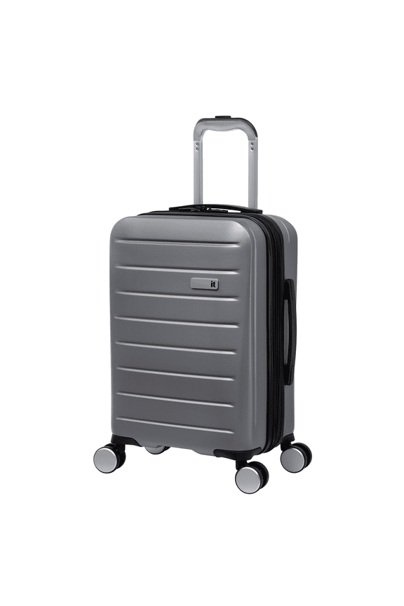 Legion 21" Hardside Carry-On 8 Wheel Expandable Spinner, Silver