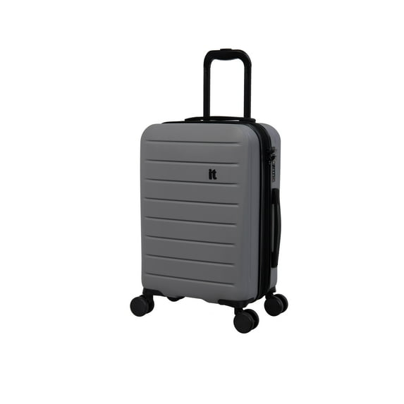 it luggage Legion 21" w / TSA Lock Hardside Carry-On 8 Wheel Expandable Spinner, Silver