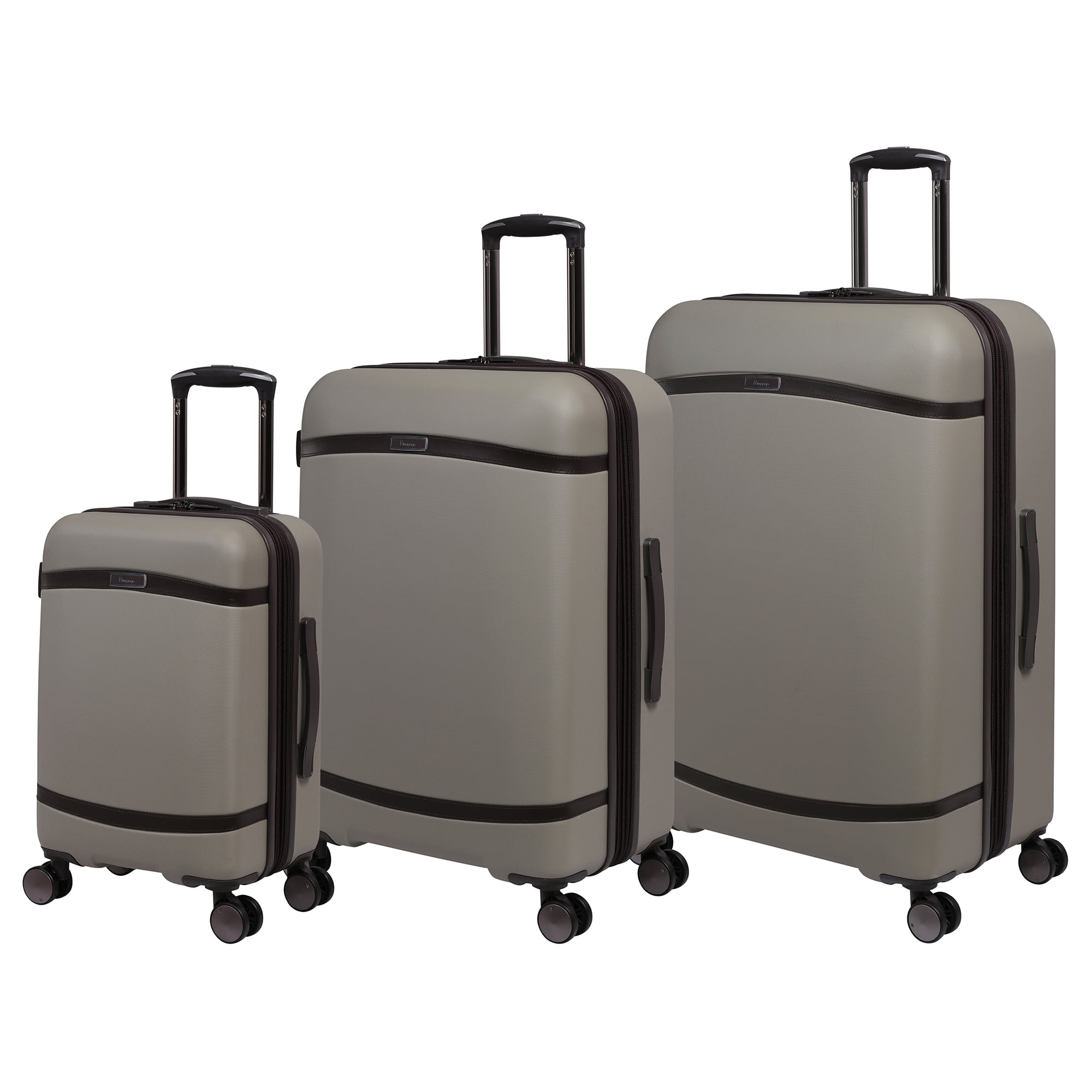 it luggage Quaint 3 Piece Hardside 8 Wheel Expandable Spinner Luggage