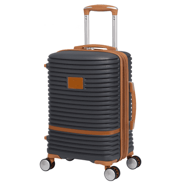 it luggage Replicating 21.5" Hardside Expandable Carry-on Spinner Luggage, Gray