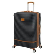 it luggage Replicating Hardside 31 Large Checked Expandable Fashion Spinner Luggage, Gray