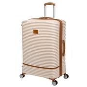 it luggage Replicating Hardside 31 Large Checked Expandable Fashion Spinner Luggage, Cream