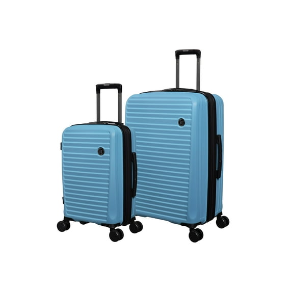 it luggage Sensational 2 Piece Hardside 8 Wheel Expandable Spinner Set, Air Blue