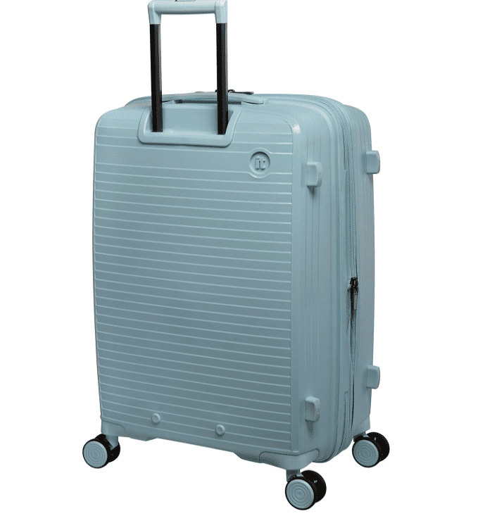it luggage Spontaneous 31" Hardside Checked 8 Wheel Expandable Spinner, Baby Glow