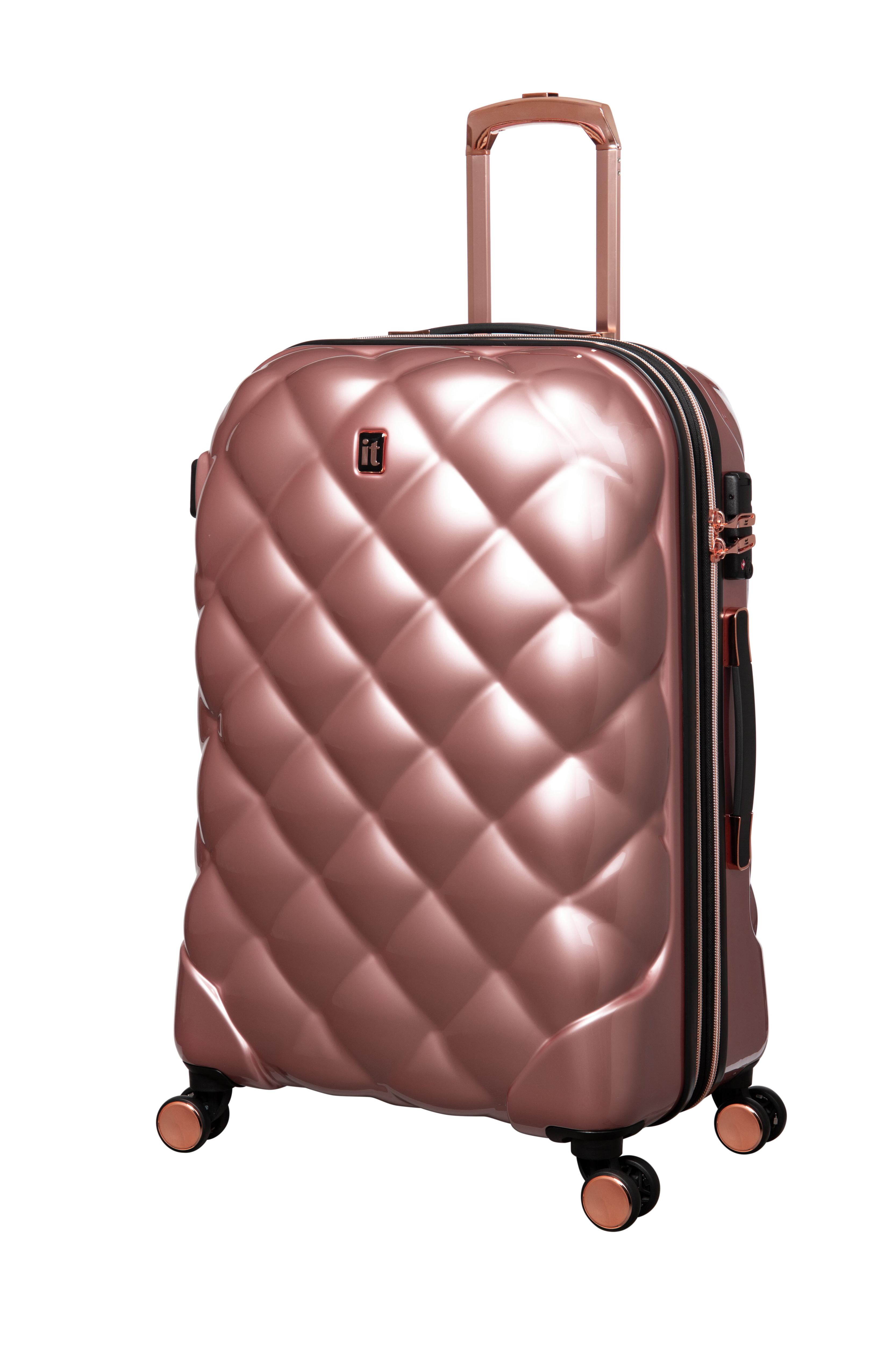 it luggage St Tropez Trois 27" Hardside Checked 8 Wheel Expandable Spinner