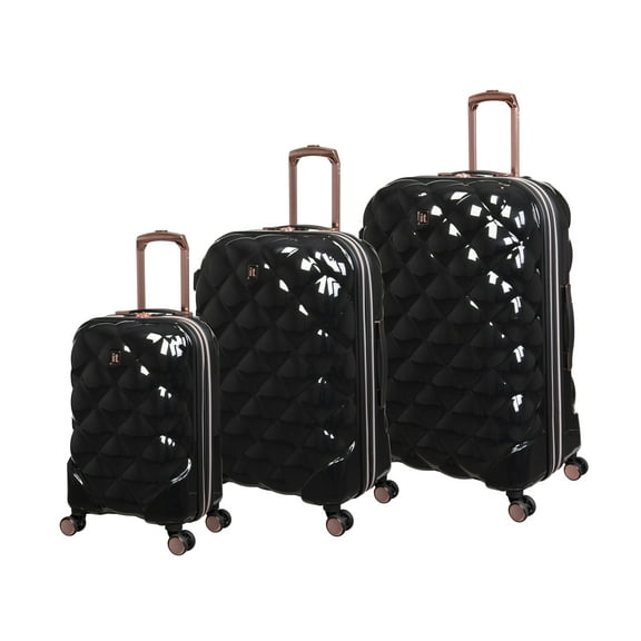 it luggage St Tropez Trois 3 Piece Hardside 8 Wheel Expandable Spinner Set
