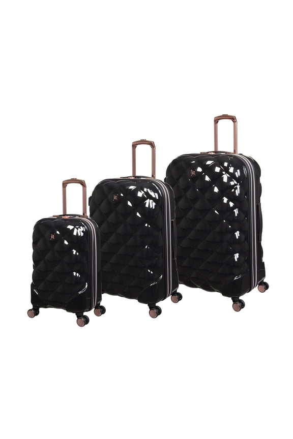 St Tropez Trois 3 Piece Hardside 8 Wheel Expandable Spinner Set