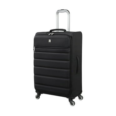 it luggage Striving 27" Softside Checked 8 Wheel Spinner, Black