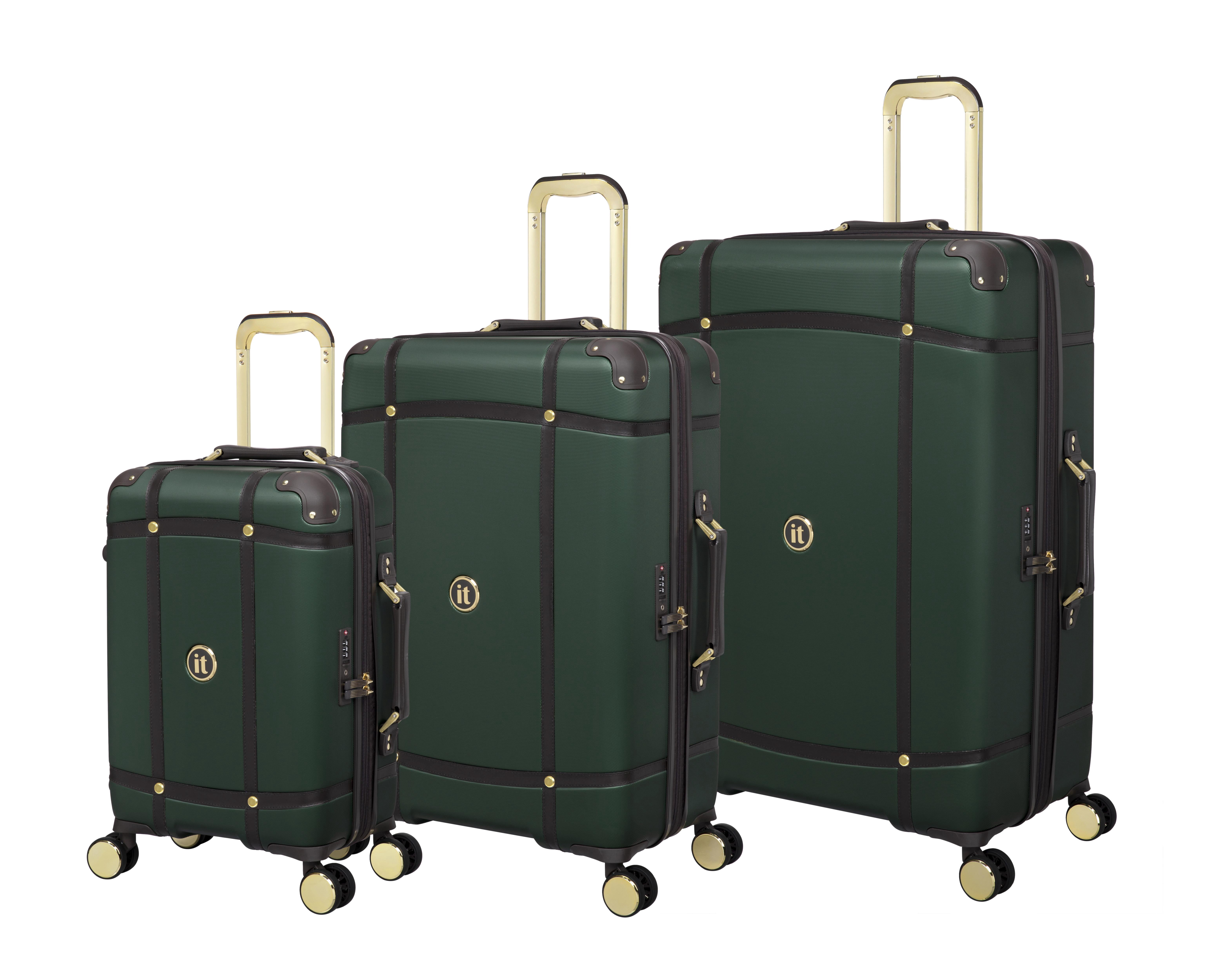 it luggage Superiority 3 Piece Hardside 8 Wheel Expandable Spinner Set, Mountain View