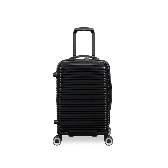 it luggage Traversed 21" Hardside Carry-On 8 Wheel Expandable Luggage Suitcase Spinner, Black