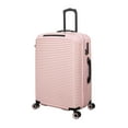 thumbnail image 1 of it luggage Traversed 28" Hardside Checked 8 Wheel Expandable Luggage Suitcase Spinner, Metallic Rose Gold, 1 of 11