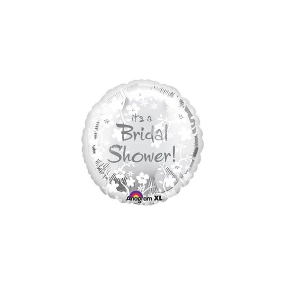 18" It's A BRIDAL SHOWER Balloon Party Supplies Decorations Foil Mylar Balloon
