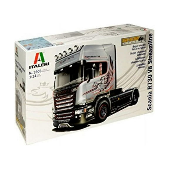 italeri 5100039061: 24scania r730streamline 4x2figures