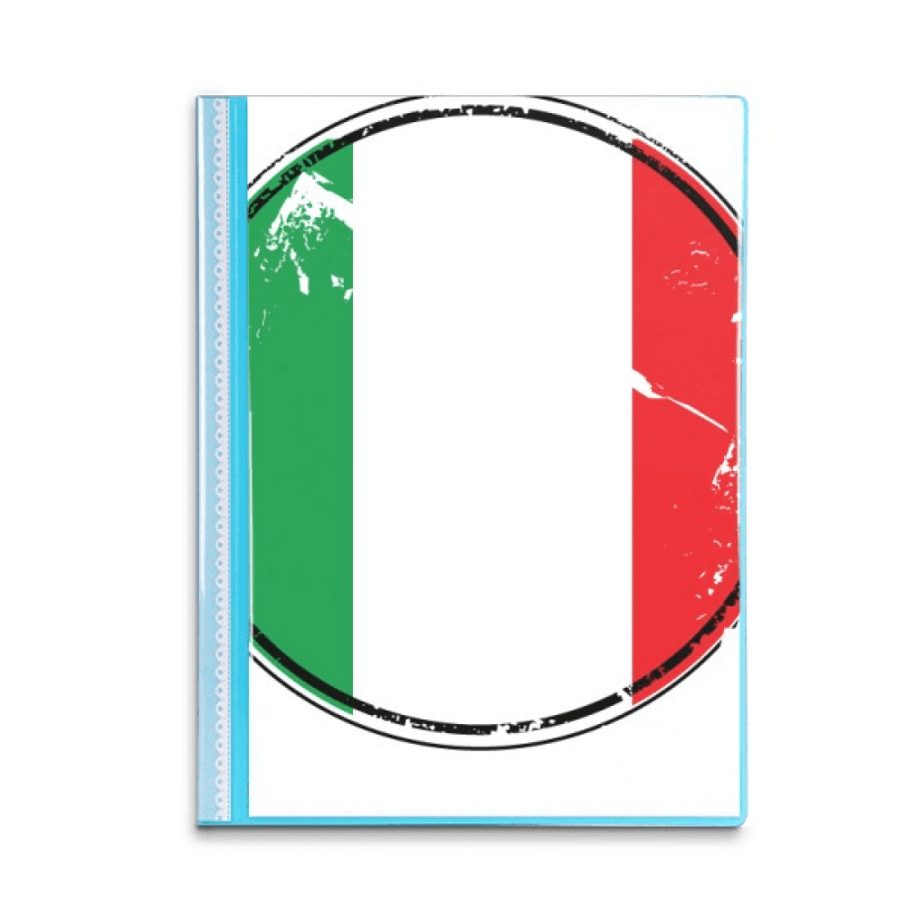 italy national flag eu country symbol book sheet protectors portfolio ...