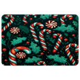 itdsatrgt Christmas Candy Cane Pattern Indoor Door Mat, NonSlip