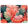 itdsatrgt Colorful Coral Pattern Indoor Door Mat, NonSlip Absorbent