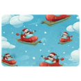 itdsatrgt Doormat Custom Indoor Door Mat, Christmas Santa