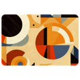 itdsatrgt Doormat Custom Indoor Door Mat, Colored Geometric