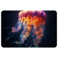 itdsatrgt Doormat Custom Indoor Door Mat, Colorful Jellyfish
