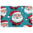 itdsatrgt Doormat Custom Indoor Door Mat, Santa Claus Pattern