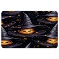 itdsatrgt Halloween Witch Pattern Indoor Door Mat, NonSlip Absorbent