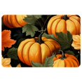 itdsatrgt Thanksgiving Pumpkin Leaves Indoor Door Mat, NonSlip