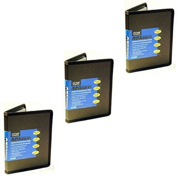 itoya art profolio evolution 8x10" ev-12-7 pack of 3