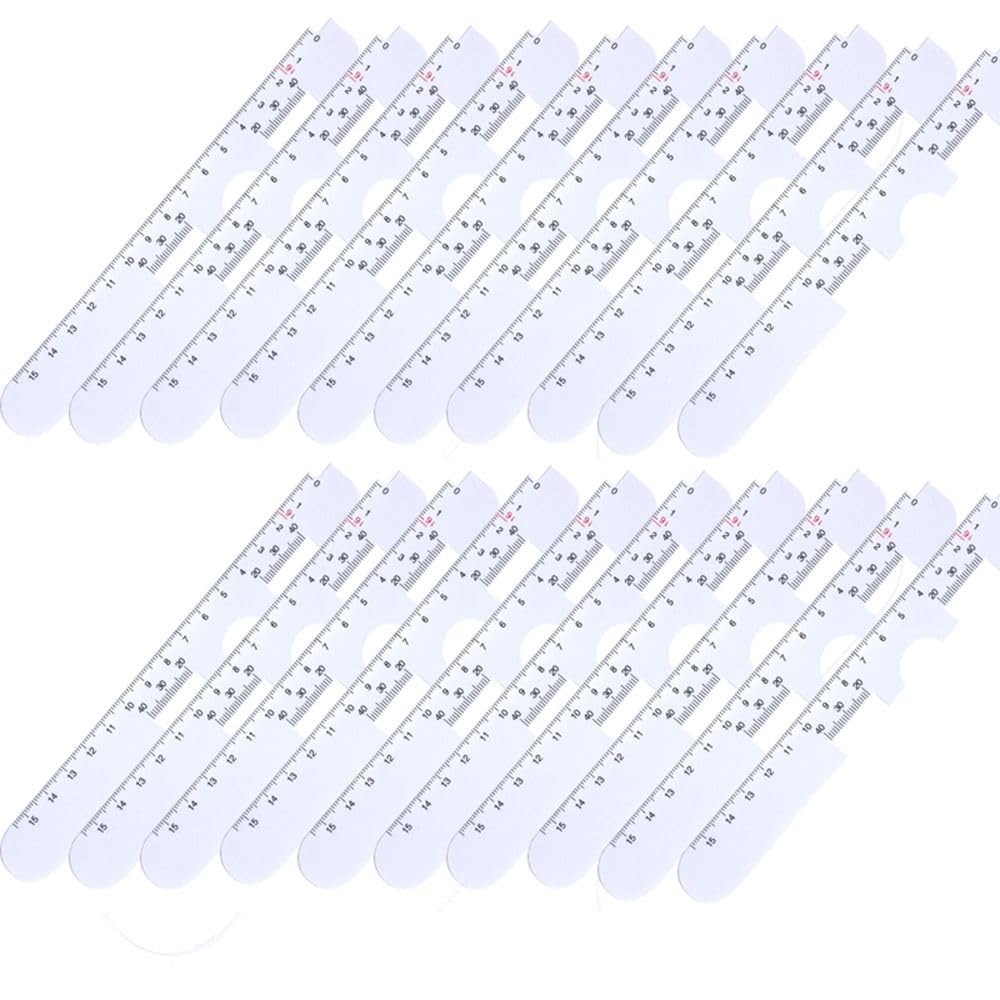 iuniq 20pcs PD Ruler Pupillary Distance Ruler Eye Ophthalmic Tool ...