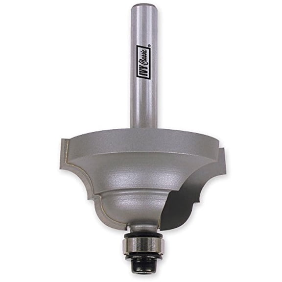 ivy classic 10894 3/16-inch radius classical roman ogee carbide router bit with ball bearing, 1/4-inch shank, 1/pouch