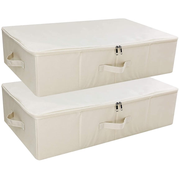 iwill CREATE PRO Under Bed Storage Container, Underbed Shoe Storage Organizer Box with Lid,Dark Gray