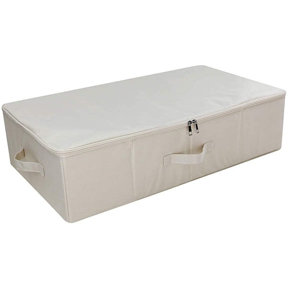 iwill CREATE PRO Under Bed Storage Container, Underbed Shoe Storage Organizer Box with Lid,Dark Gray
