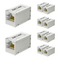 iwillink 10Pack Shielded Cat6 RJ45 Inline Couplers, Female to Female Coupler, RJ45
