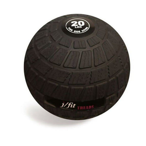j/fit Dead Weight Treads Slam Ball, 20 lbs