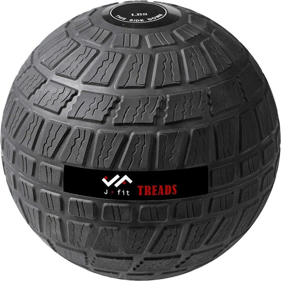 j/fit Dead Weight Treads Slam Ball, 35 lbs