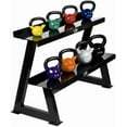 thumbnail image 1 of JFIT Kettlebell Rack, Hevy Duty Steel, Black, 1 of 6