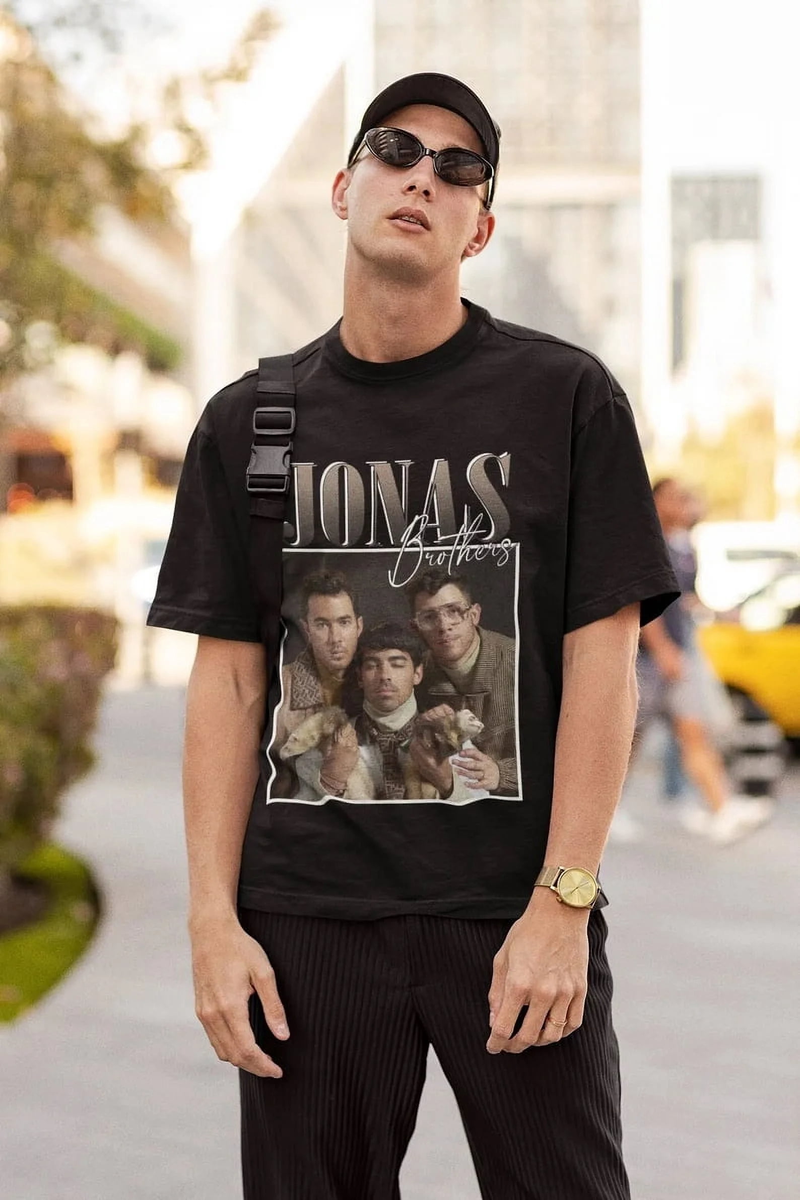 J Stalin Rapper Merch j.on.as br.oth.ers Tour Merch shirt - Walmart.com