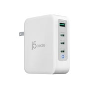 j5create 130W GaN USB-C 4-Port Charger, JUP43130