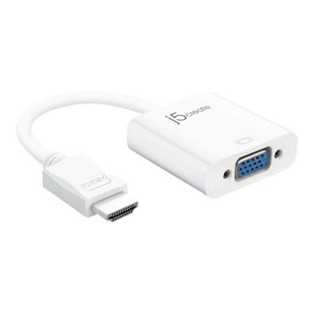 j5create - HDMI-to-VGA Adapter - White