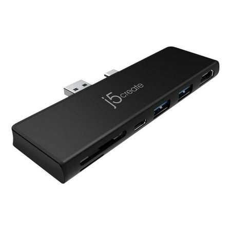 j5create - ULTRADRIVEMINIDOCK for Surface Pro 7 - Black