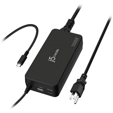 j5create - 108W PD USB-C® Super Charger - Black
