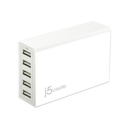 j5create - 5' Power Adapter - White